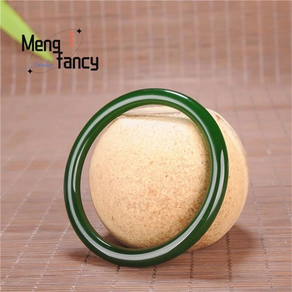Natural Jade bangle - Picture 4 of 4